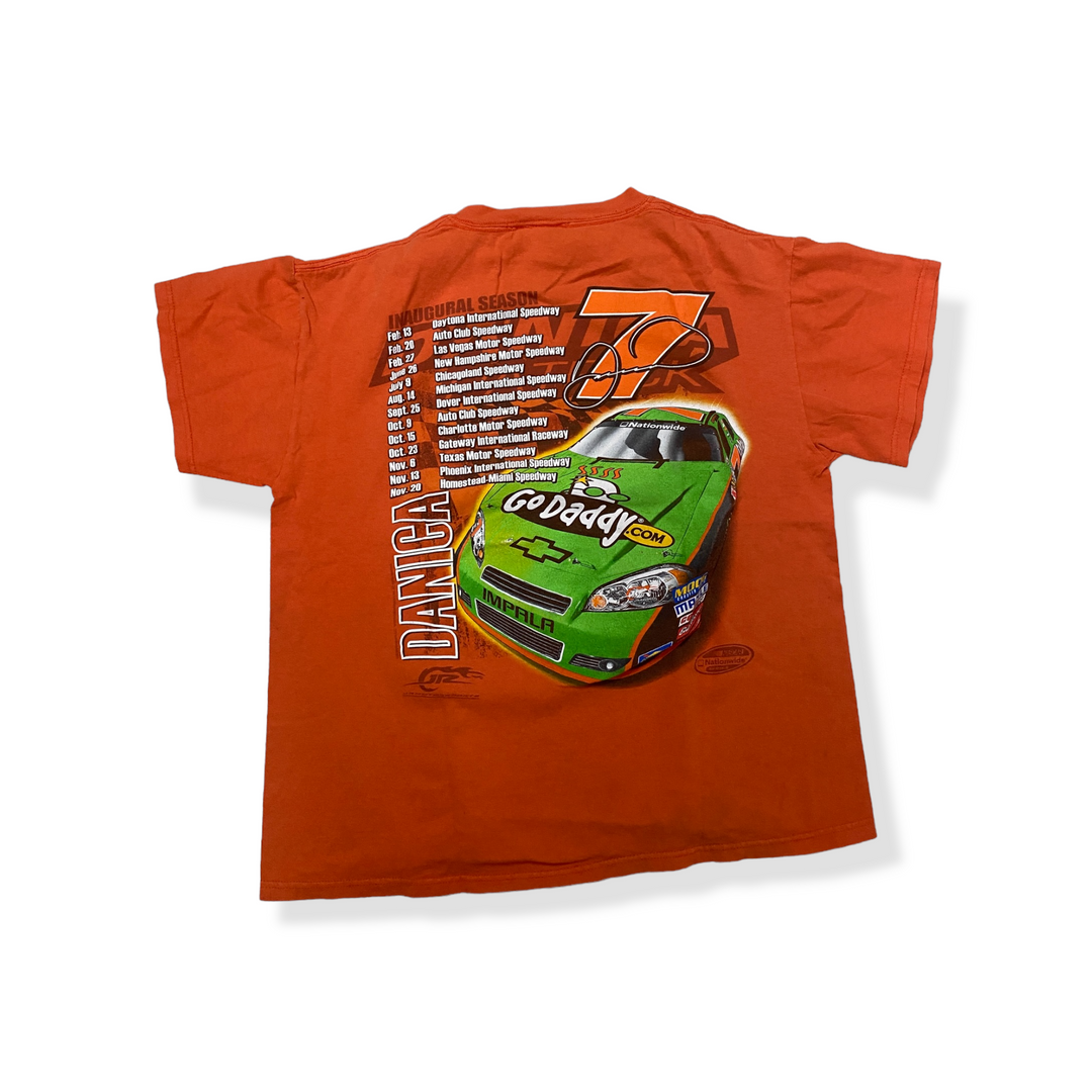 T-shirt orange NASCAR